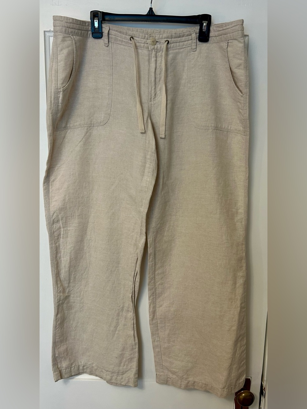 Classic Gap wide-leg flowy linen pants, womens 16 a